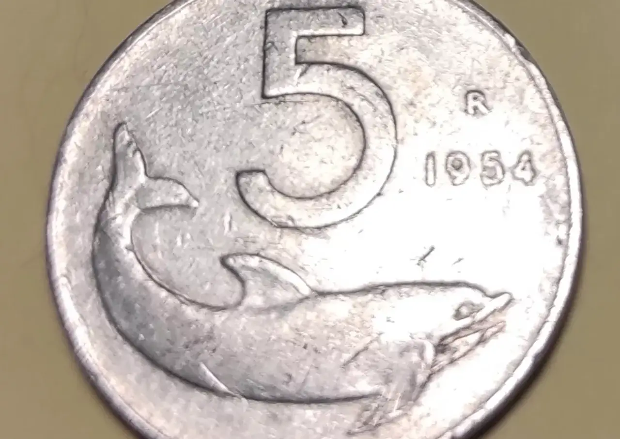 5 lire 1954: se ha questo particolare vale oltre 700 euro